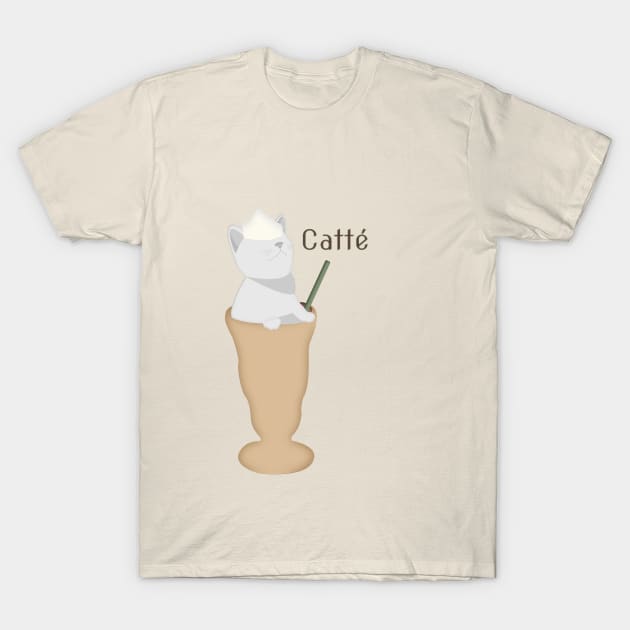 Catté T-Shirt by Hindone